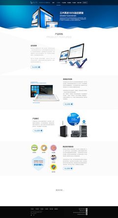 網(wǎng)站系統(tǒng)介紹頁面設(shè)計與排版要點